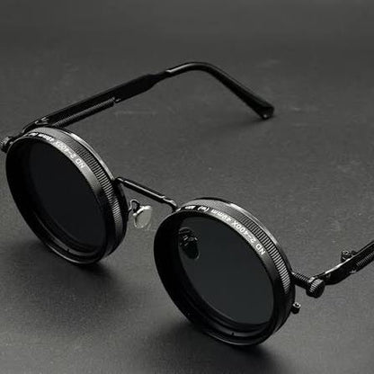 Lenorea Steampunk Rotatable Retro Sunglasses