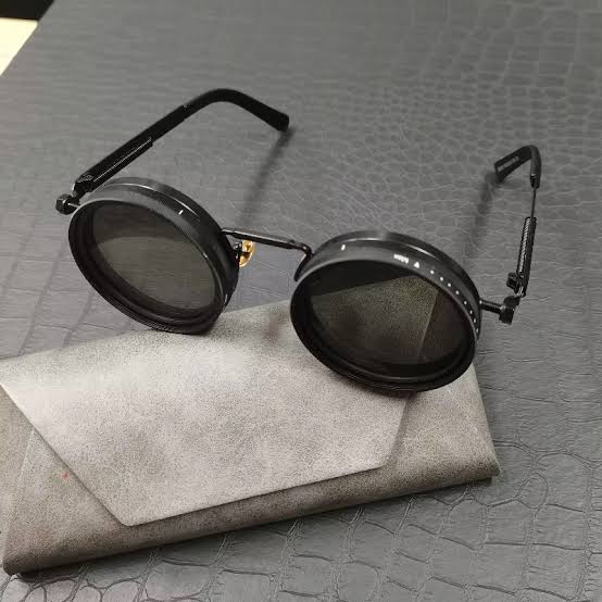 Lenorea Steampunk Rotatable Retro Sunglasses